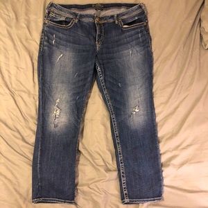 Silver Jeans Sam Boyfriend Size 20 Length 28